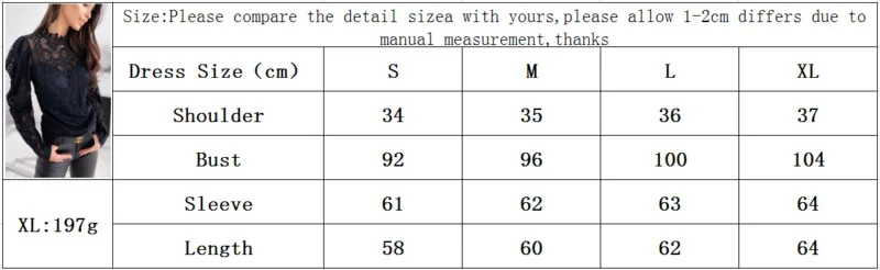 Женский кружевной топ с длинным рукавом свободного покроя | Женская одежда