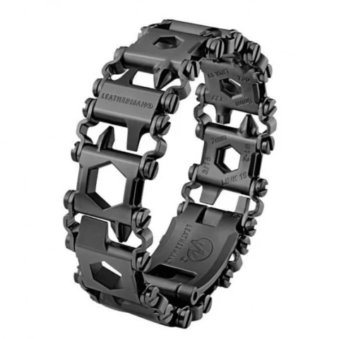 Браслет Leatherman Tread Black LT (узкий) (подарочная упаковка) | Украшения и аксессуары