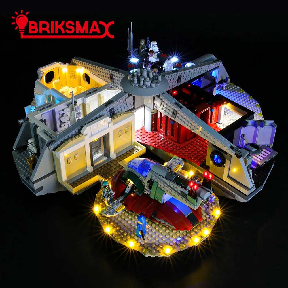 BriksMax светильник для звездных войн 75222 предательство в облаке город строительные блоки светильник ing набор(не включает модель