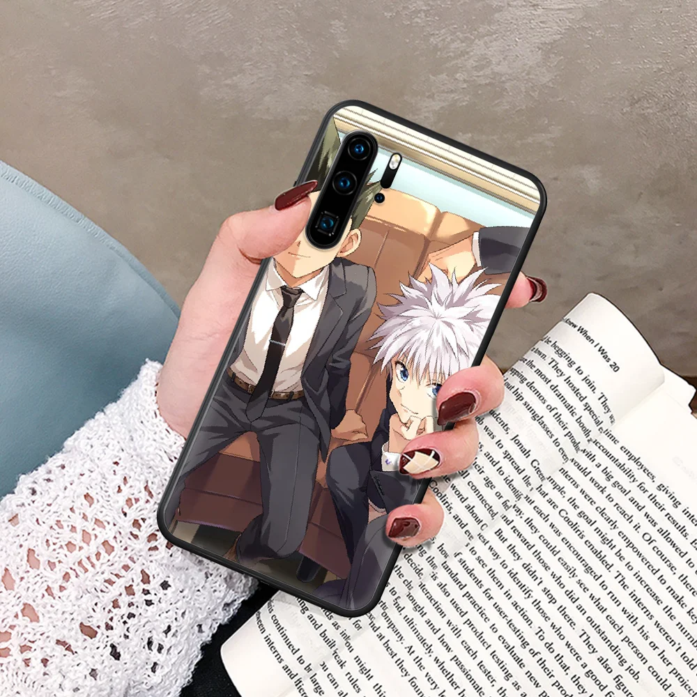 

Hunter X Hunter Gon Freecss Phone Case For Huawei P Mate Smart 10 20 30 40 Lite Z 2019 Pro black Funda Pretty Waterproof 3D