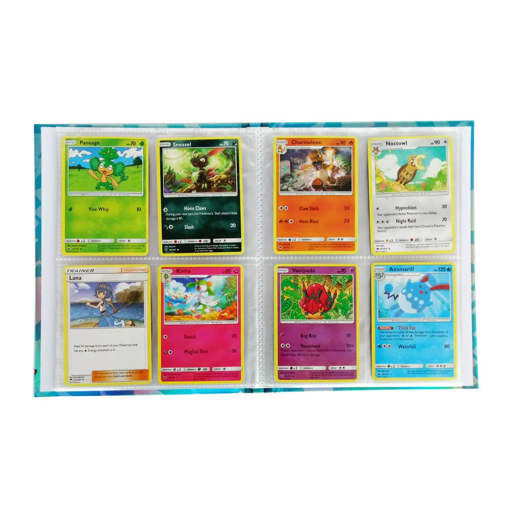 

Pokemon Cards Holder Album Toys for Children Collection Album Book Playing Trading Card Game Pokemon For Gift