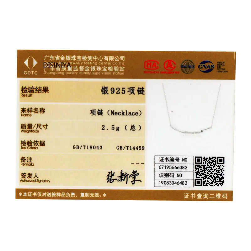 

Minimalist Silver 925 Jewelry Clear Wave Clear CZ Choker Necklace for Women Female Fine Jewelry Gifts Accessories XBSN40130