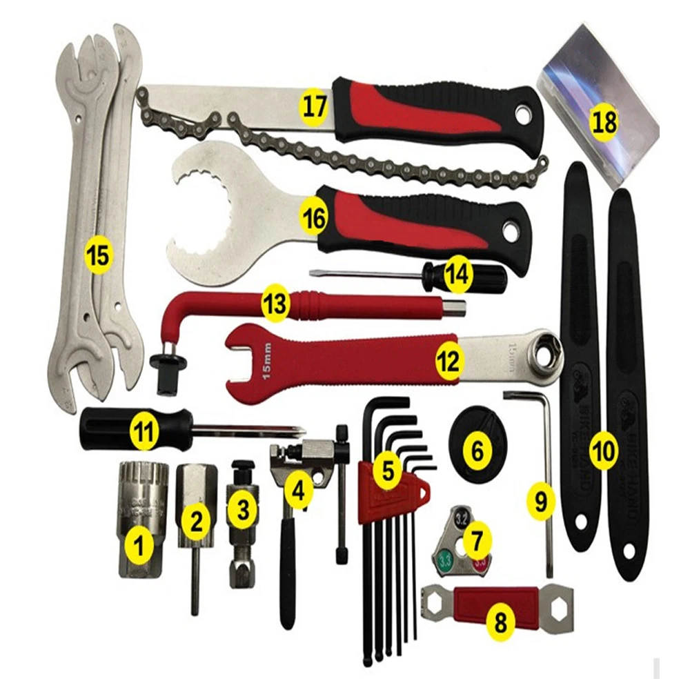 BIKEHAND многофункциональный набор велосипедных инструментов шестигранный ключ