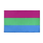 LGBTQIA полисекционная гордыня флаг 90x150 см Баннер 100 D полиэстер украшение реклама, бесплатная доставка