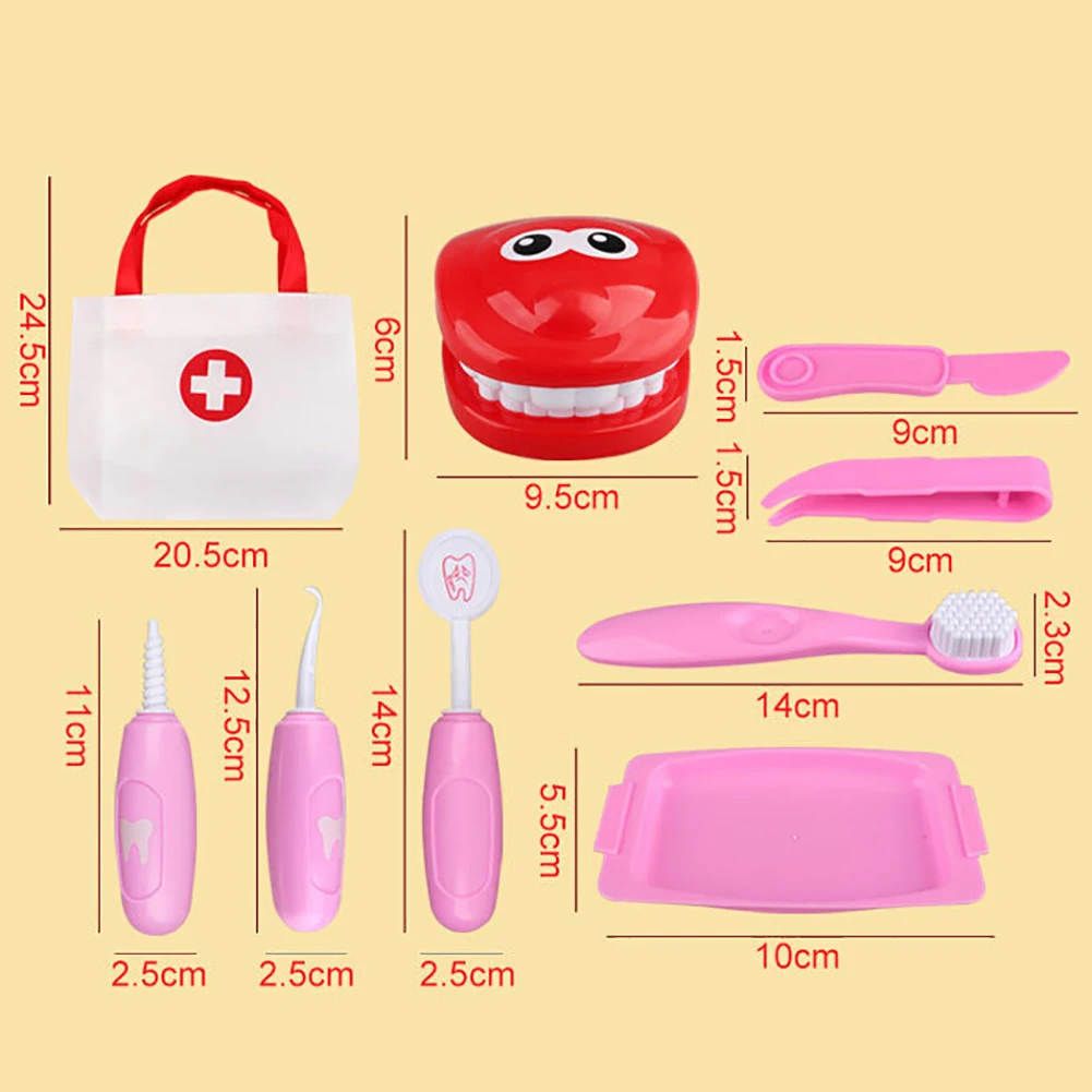 Ролевые игры стоматолог проверить модель зубов комплект ролевой косплей детский
