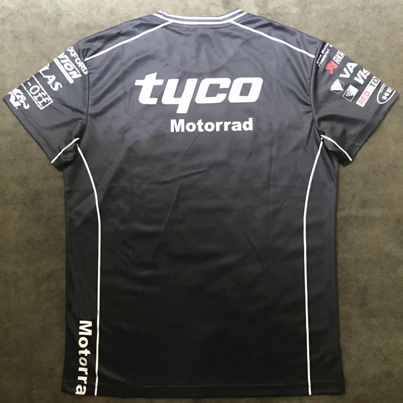 

Summer Motorrad Motorsport Motorcycle ADVENTURE T-shirt MOTO GP Cycling Outdoor Polyester Quick-Drying T-shirt Jersey For BMW