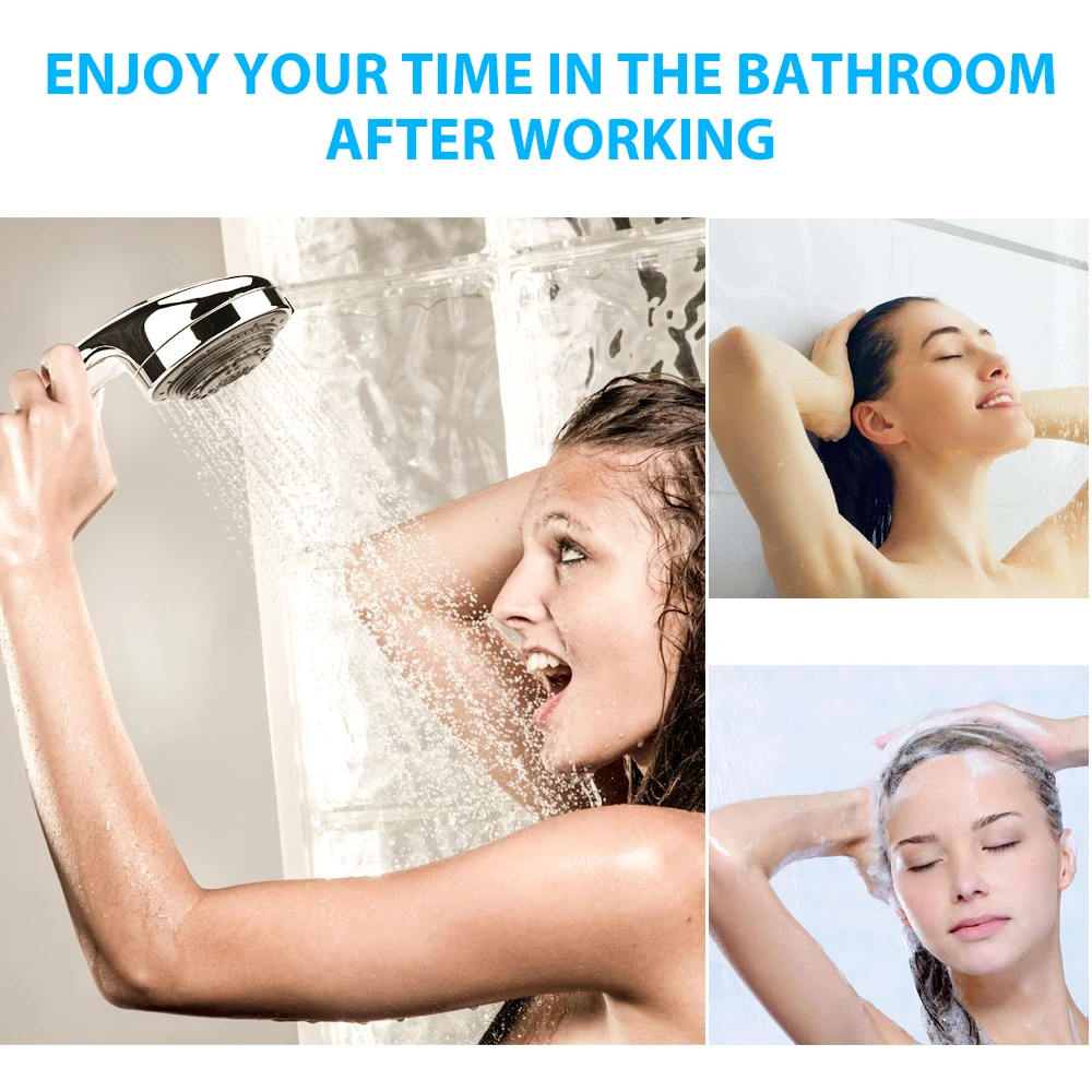 Дождевая насадка для душа регулируемая водосберегающая высокого давления