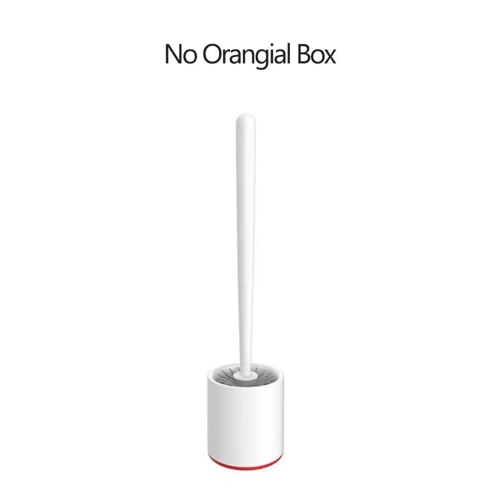 No Box Горячая Xiaomi Mijia Yijie TPR туалет щетки и держатель очиститель набор силикагель напольный ванная комната чистящий инструмент - Цвет: No Box