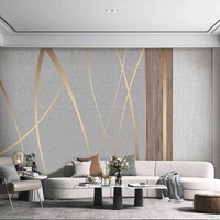 custom any size mural wallpaper 3d stereo stripe line wall painting living room bedroom home decor papel de parede 3d sala mural