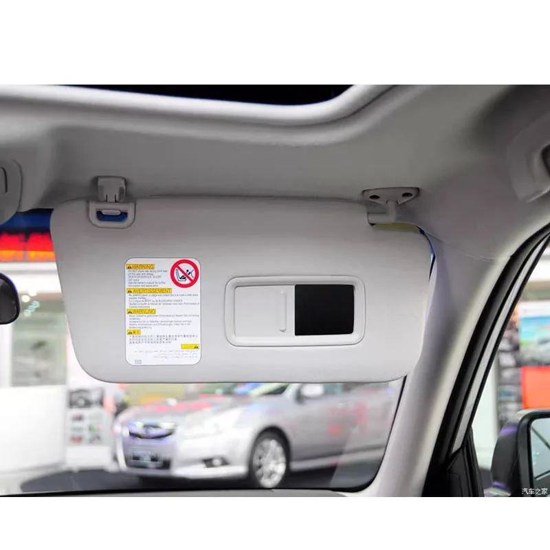 

Car Inner Sun Shield Cover Sunvisor Sunshade With Mirror Glass Assy For Subaru Forester 2009 - 2012