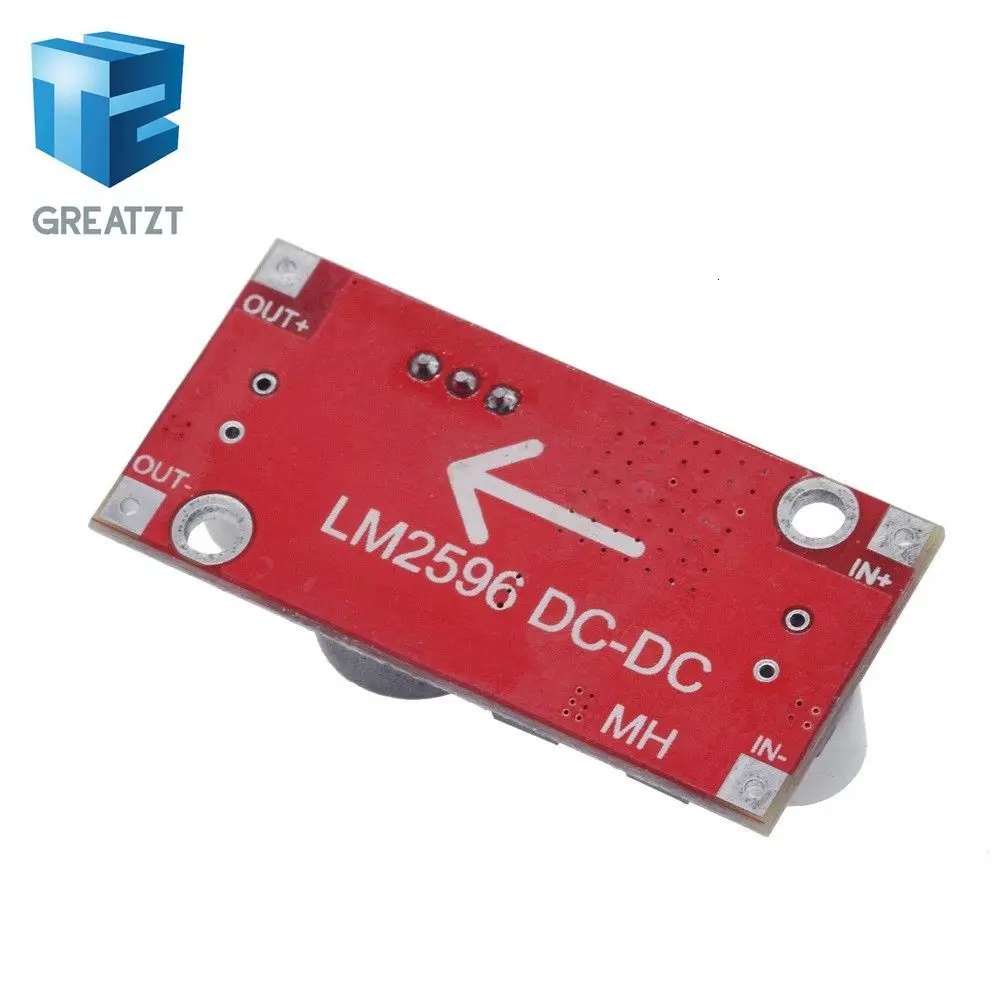 Высокое качество 3A Регулируемый DC-DC LM2596 LM2596S вход 4 V-35 V Выход 1,23 V-30 В постоянного тока dc понижающий Питание Регулятор модуль