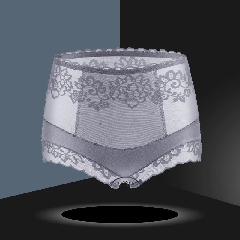 

Women'S Underwear Panties Sexy Lace High Waist Hollow Female Briefs Hip Lift Underpants For Lady Plus Size Lingerie