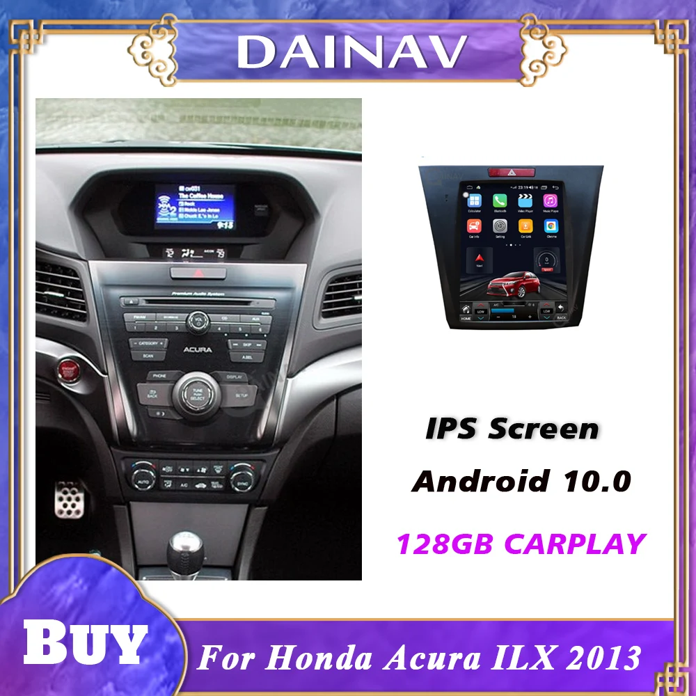 

For Honda Acura ILX 2013 Vertical screen 2 Din Android Car Radio Car DVD player GPS navigation stereo receiver multimedia player