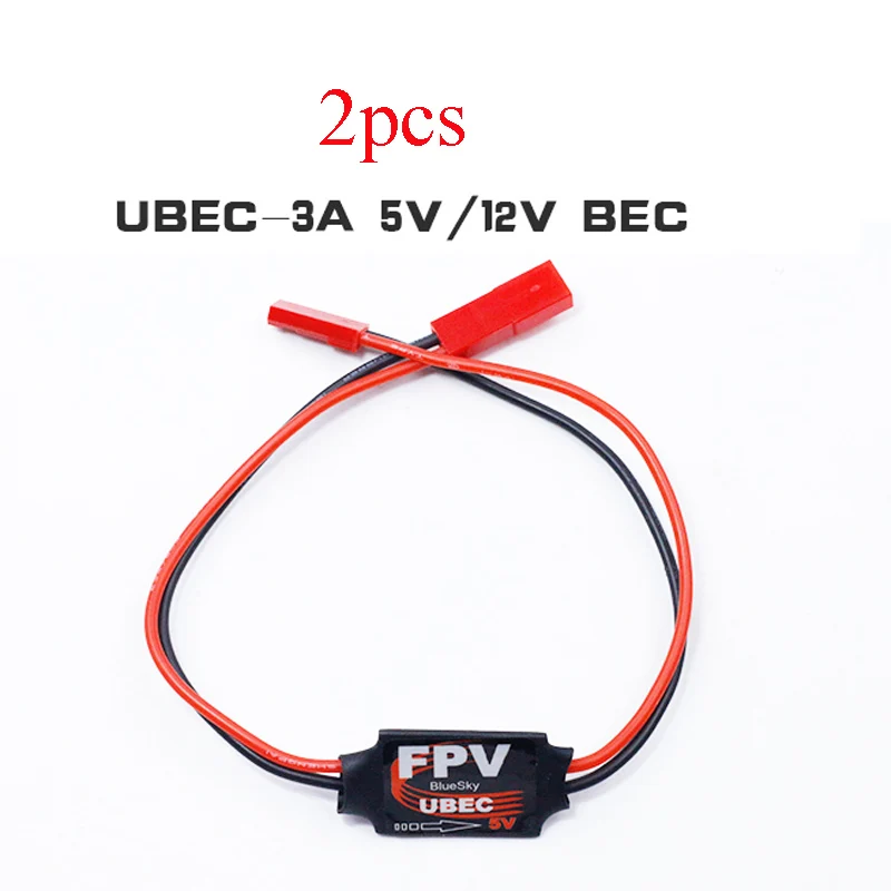 Модель FPV 3A UBEC 2 шт. модуль 5 в 12 В BEC электронная плата входное напряжение 4S 6S детали
