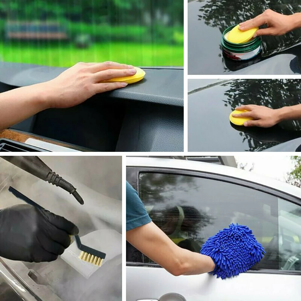 Набор Щеток Для детейлинга автомобиля комплект из 13 кисточек для очистки салона