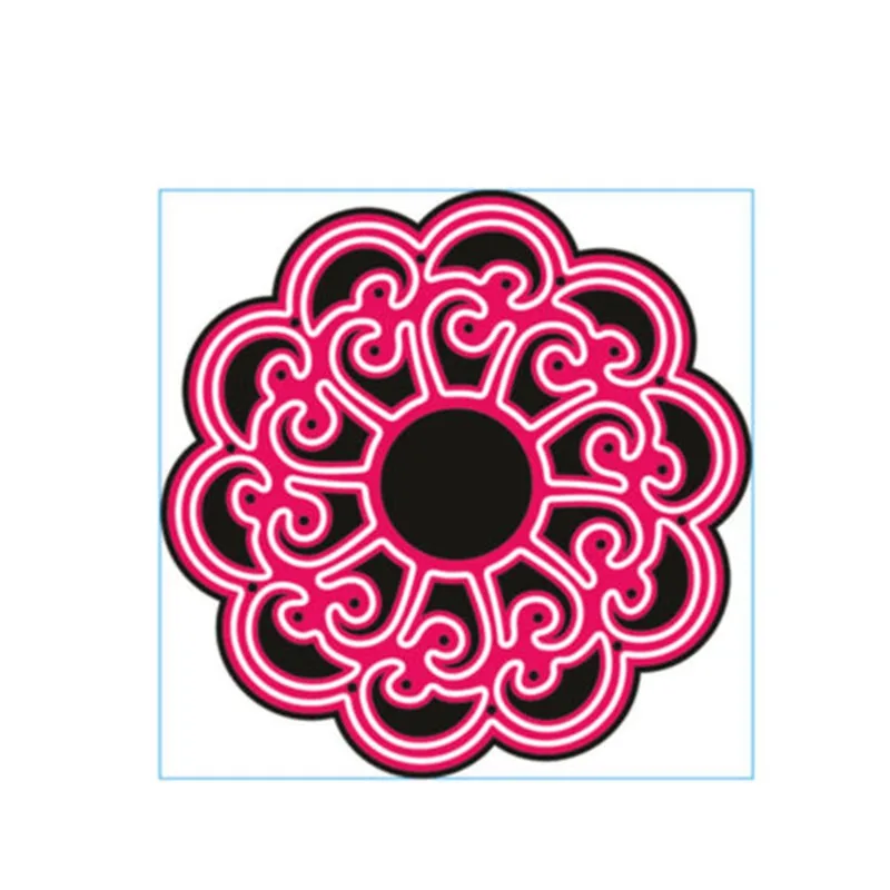 

Metal Cutting Dies Card Scrapbooking Craft Paper Cards Making Embossing Knife Mould Flower Decor Album Lace