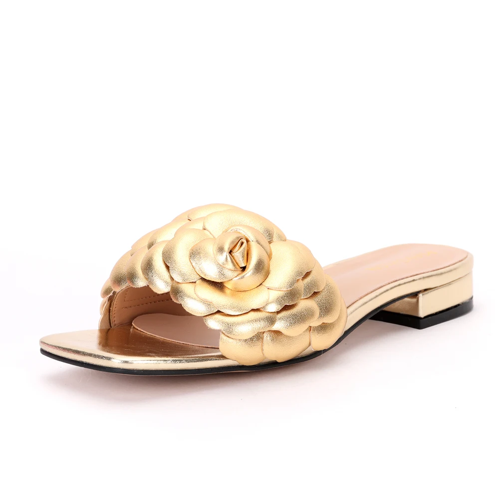 Женские шлепанцы с бриллиантами летняя Роскошная Свадебная обувь Италия Африка