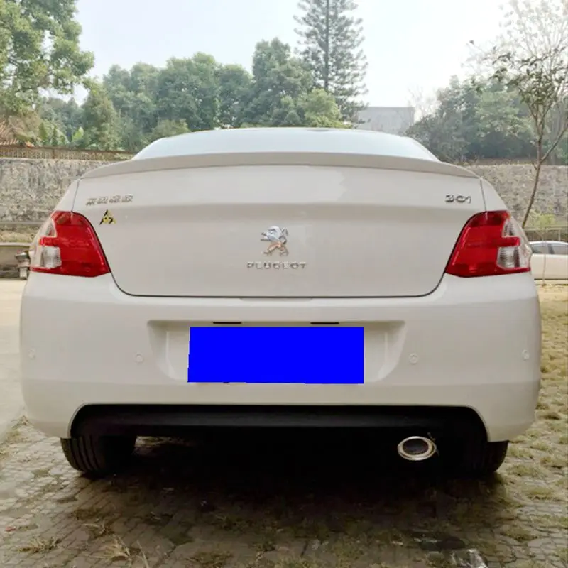 Спойлер для Peugeot 301 высококачественный спойлер из АБС-материала заднего крыла