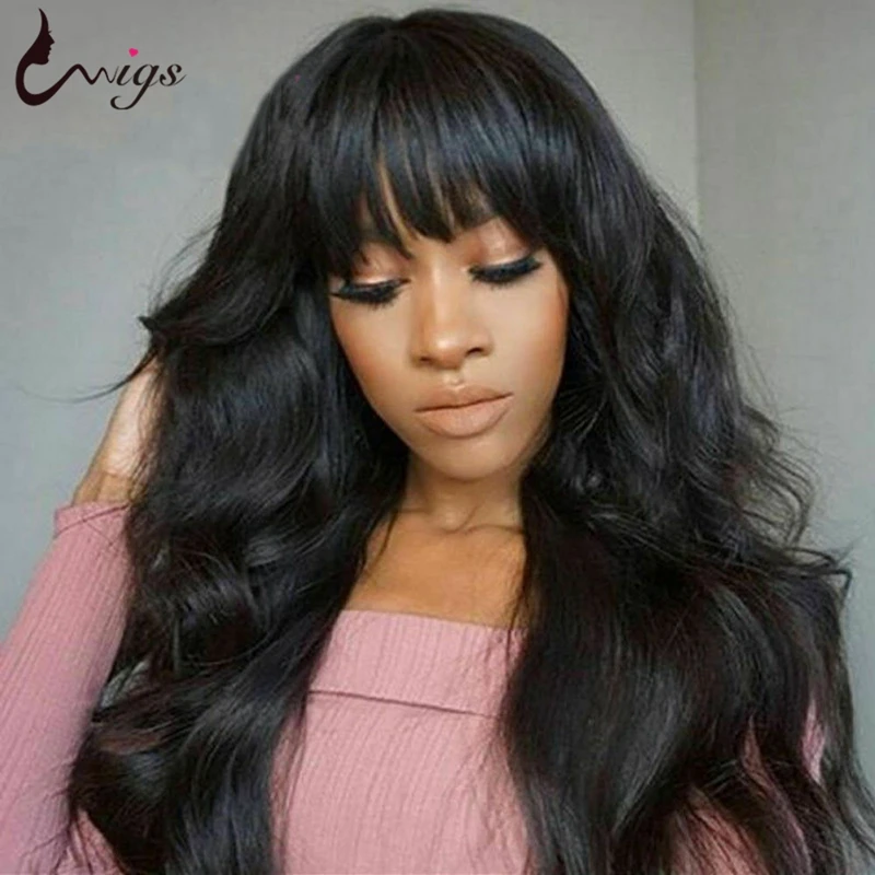 UWIGS волнистый парик с кружевной передней частью бразильский объемной волной 13х6