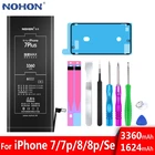 Аккумулятор NOHON для Apple iPhone 7, 8 Plus, SE, 7Plus, 8 Plus, 7, 7G, 8G, стандартная литий-полимерная батарея, Бесплатные инструменты