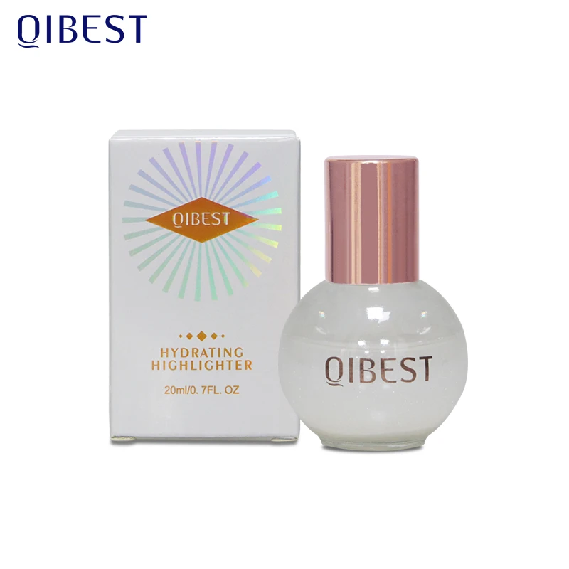 QIBEST Алмазный хайлайтер 3D жидкий блестящий Косметика для макияжа лица|Бронзеры и