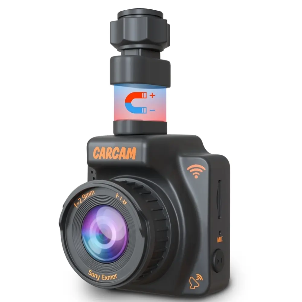 Carcam R2 compact DVR full HD car with WiFi and GPS | DVR/Dash Camera