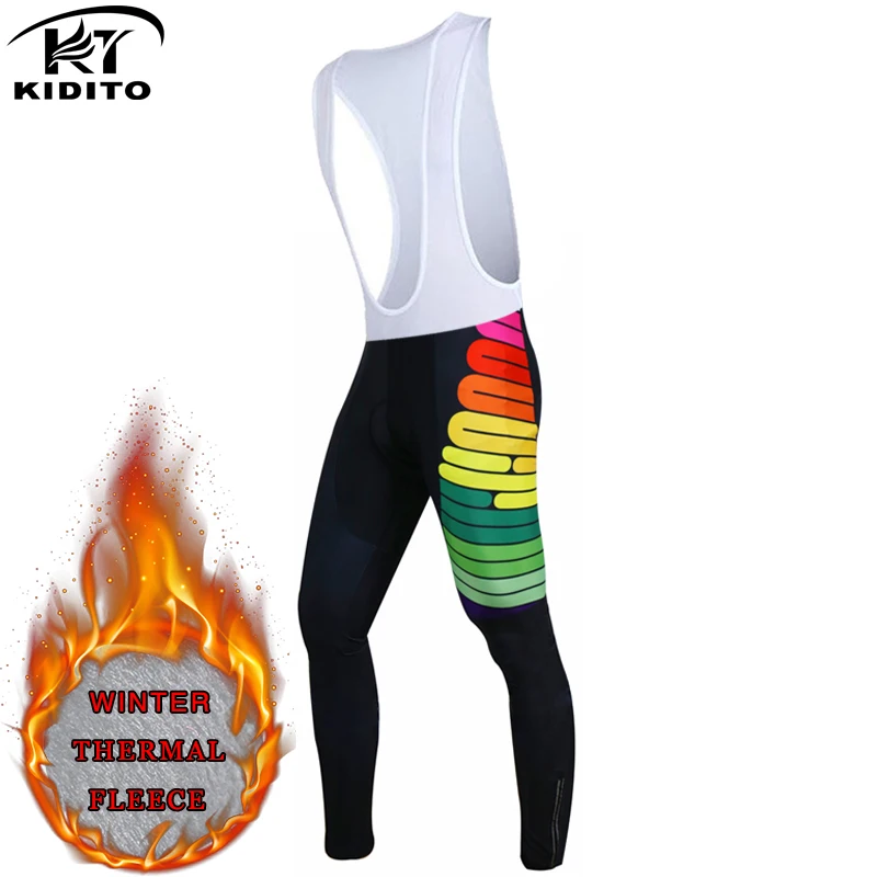 Детские зимние теплые велосипедные брюки kiditgend 2021 3D гелевые мягкие для горного