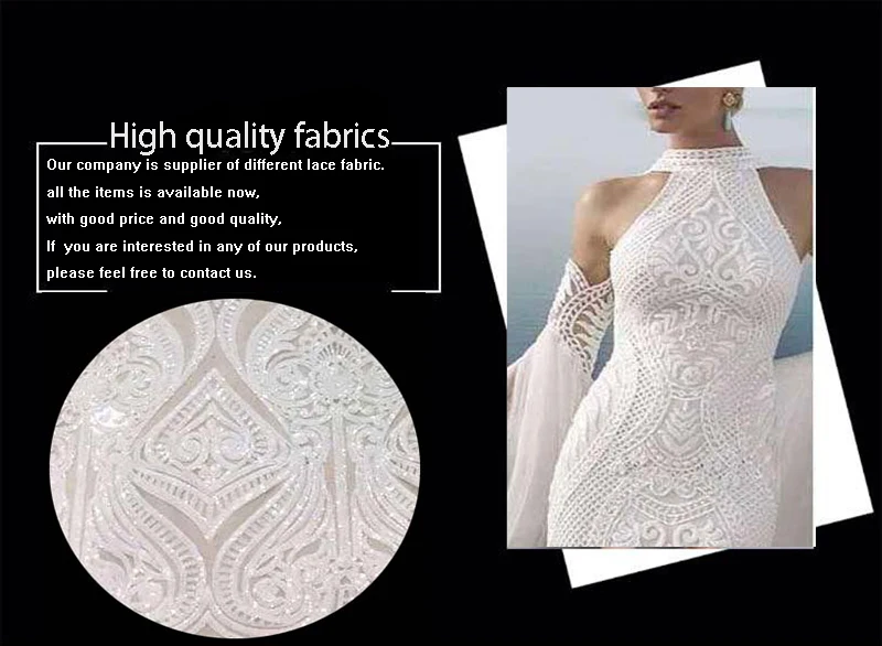 Кружевное платье цвета слоновой кости 5 ярдов/партия|Кружево| |