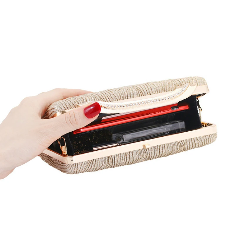 

Leather Crossbody Bag For Women Fashion Messenger Bag Retro Evening Handbag Chain Shoulder Bags Small Purse Female