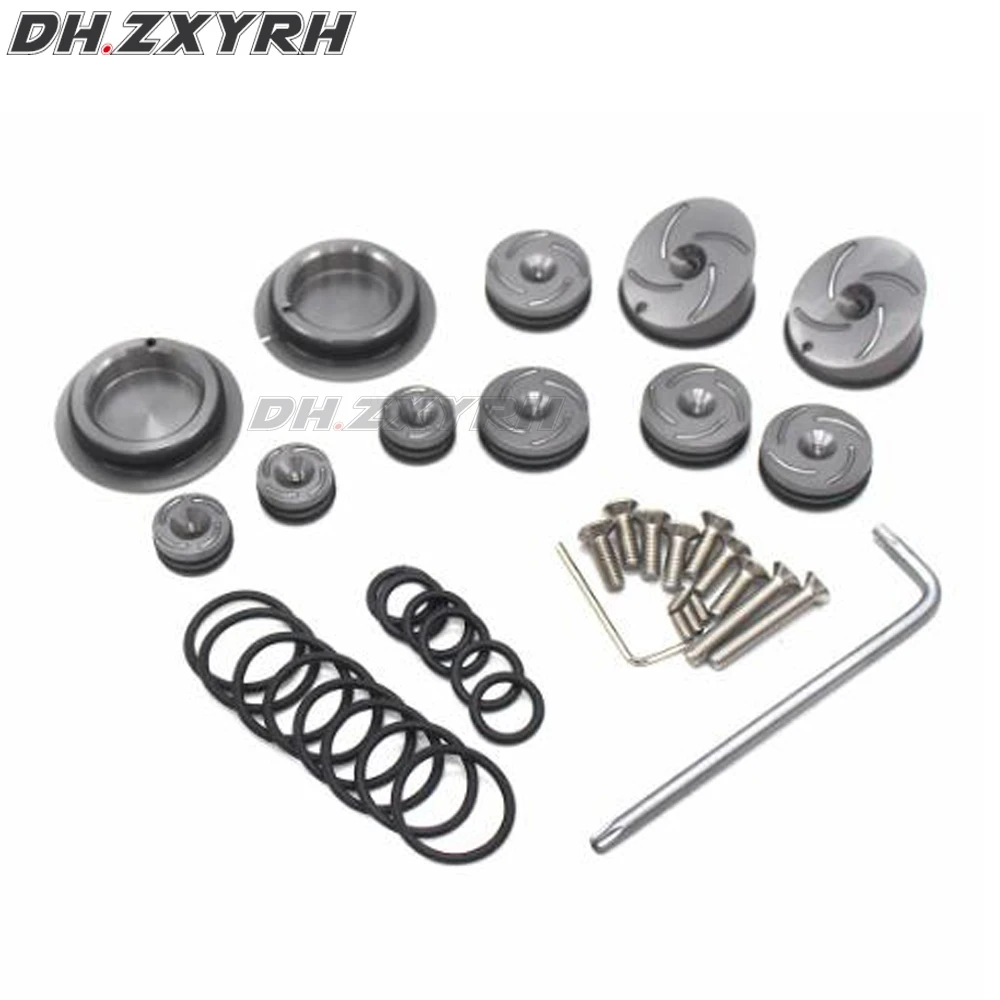 Набор крышек для отверстий алюминиевой рамы с CNC Мотоцикла BMW R1200GS R1200RT R 1200 GS RT ADV