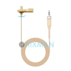 HIXMAN бежевый LM3-SO всенаправленный петличный зажим для галстука lav петличный конденсаторный микрофон для SONY WRT 805 UTX-B120340 беспроводной Системы