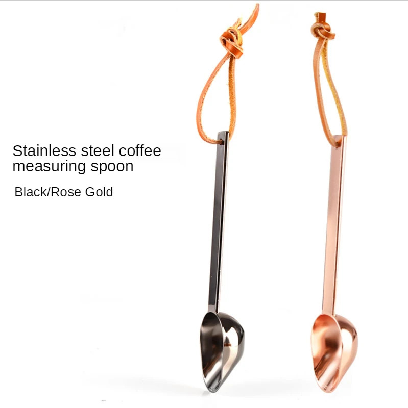 

Stainless steel coffee spoon long-handled 8 g / 10 g scoop quantity bean coffee powder