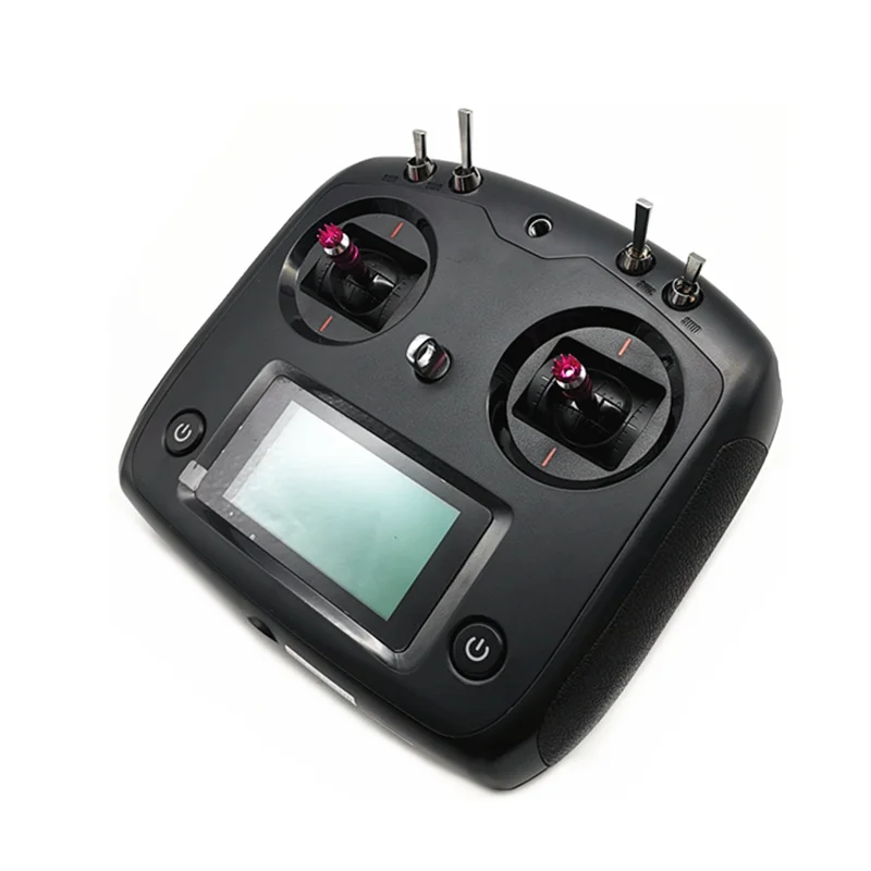FLYSKY-transmisor de acelerador para avi&oacute;n teledirigido, dispositivo de transmisi&oacute;n de 2,4G, 10 canales, AFHDS, 2A, con receptor A8S, IA6B, iA10B, Dron de carreras con visi&oacute;n en primera persona, FS-i6S I6S-0