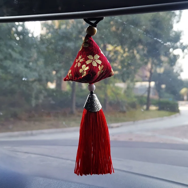 

JDM автомобильное искусственное японское Саше дезодорант благословение и безопасность бахрома индивидуальное украшение интерьер