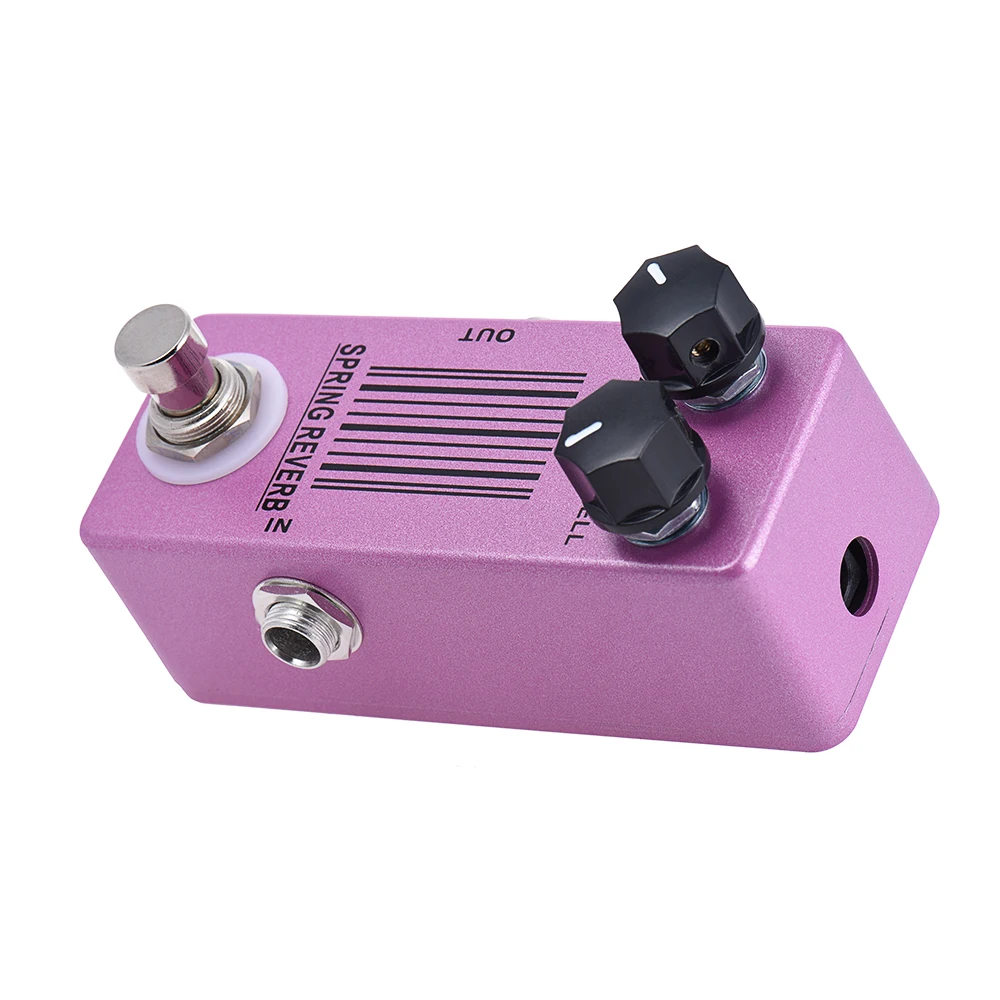 Мини-гитара MOSKY Spring Reverb Mini Одиночная педаль эффектов для гитары фиолетовый цвет |