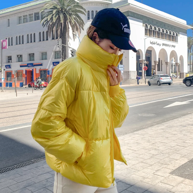 

Nicesnowl Winter Jacket With Fur collar 2020 Warm Hooded Female Women Winter Coat Long Parka Women Outwear Camperas women jacket