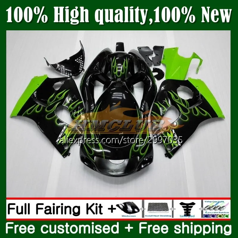 

Комбинезоны для SUZUKI SRAD GSXR750 GSXR 600 750 8No.45 GSXR600 96 97 98 99 00 GSX-R750 1996 1997 1998 1999 2000 обтекателя зеленый пламя