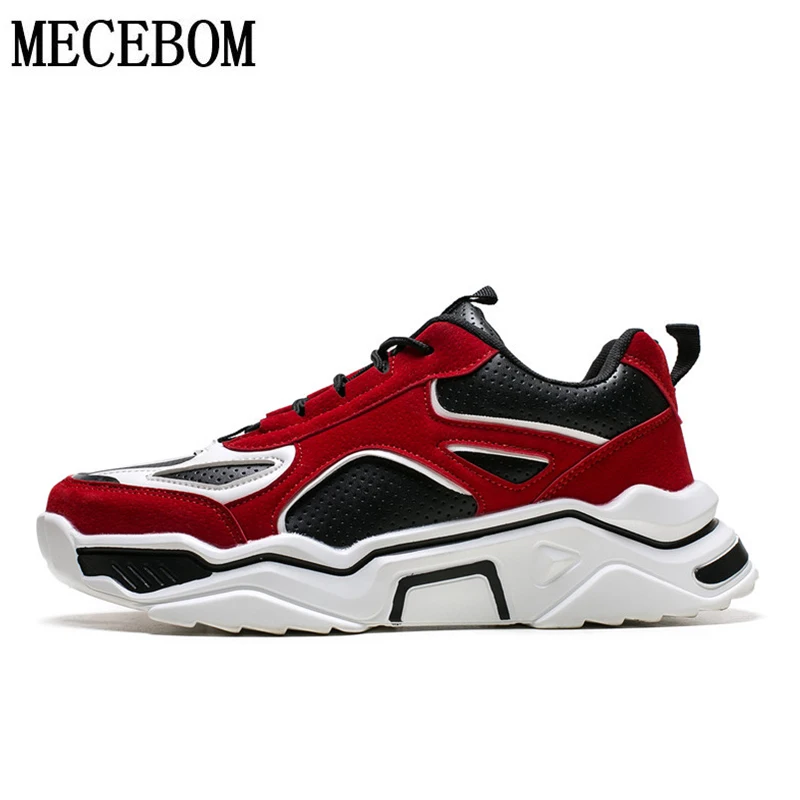 Кроссовки мужские дышащие повседневная обувь для отдыха толстая подошва удобные