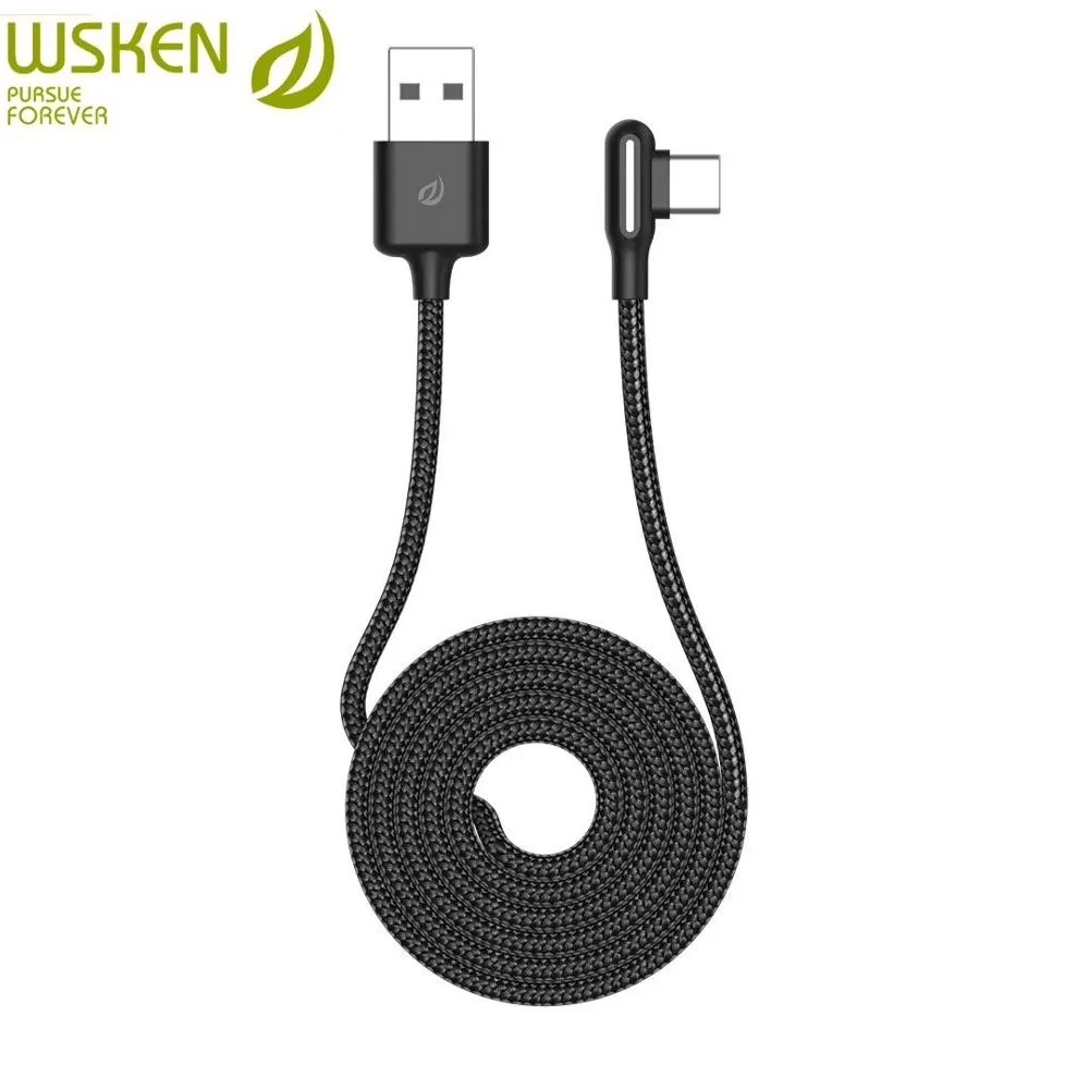 Usb кабель Youpin Wsken 3A Type C для быстрой зарядки USB c передачи данных Android зарядное