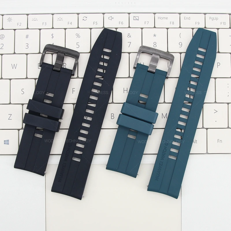 Оригинальный Запасной Кожаный силиконовый ремешок 22 мм для Huawei Watch GT/GT2 46 GT2 pro