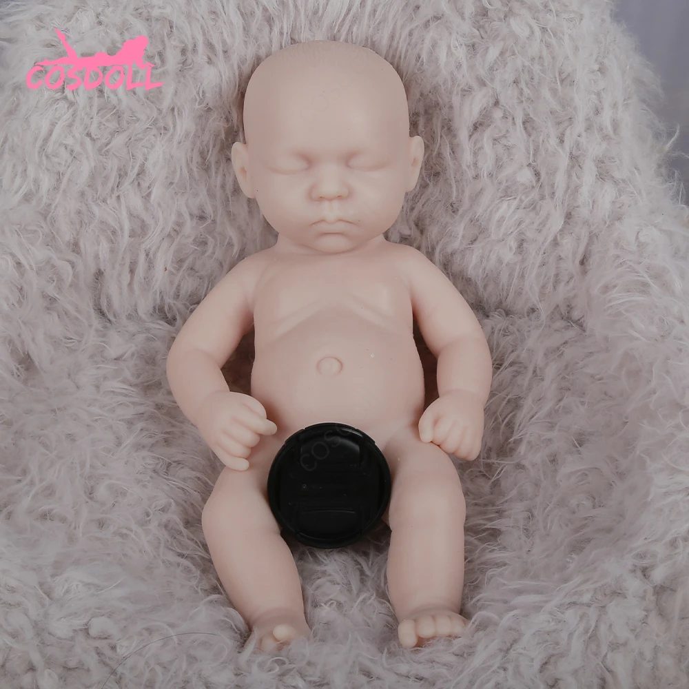 

31CM Reborn Dolls Toddler 1.05KG Unpainted BeBe Baby Silicone Newborn Lifelike Toy For Children Birthday Gifts Princess