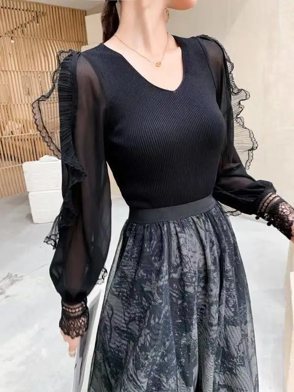 

Свитера ZK0143 Мода 2021 взлетно-посадочной полосы роскошный известный бренд Европейский дизайн вечерние Стиль Женская одежда