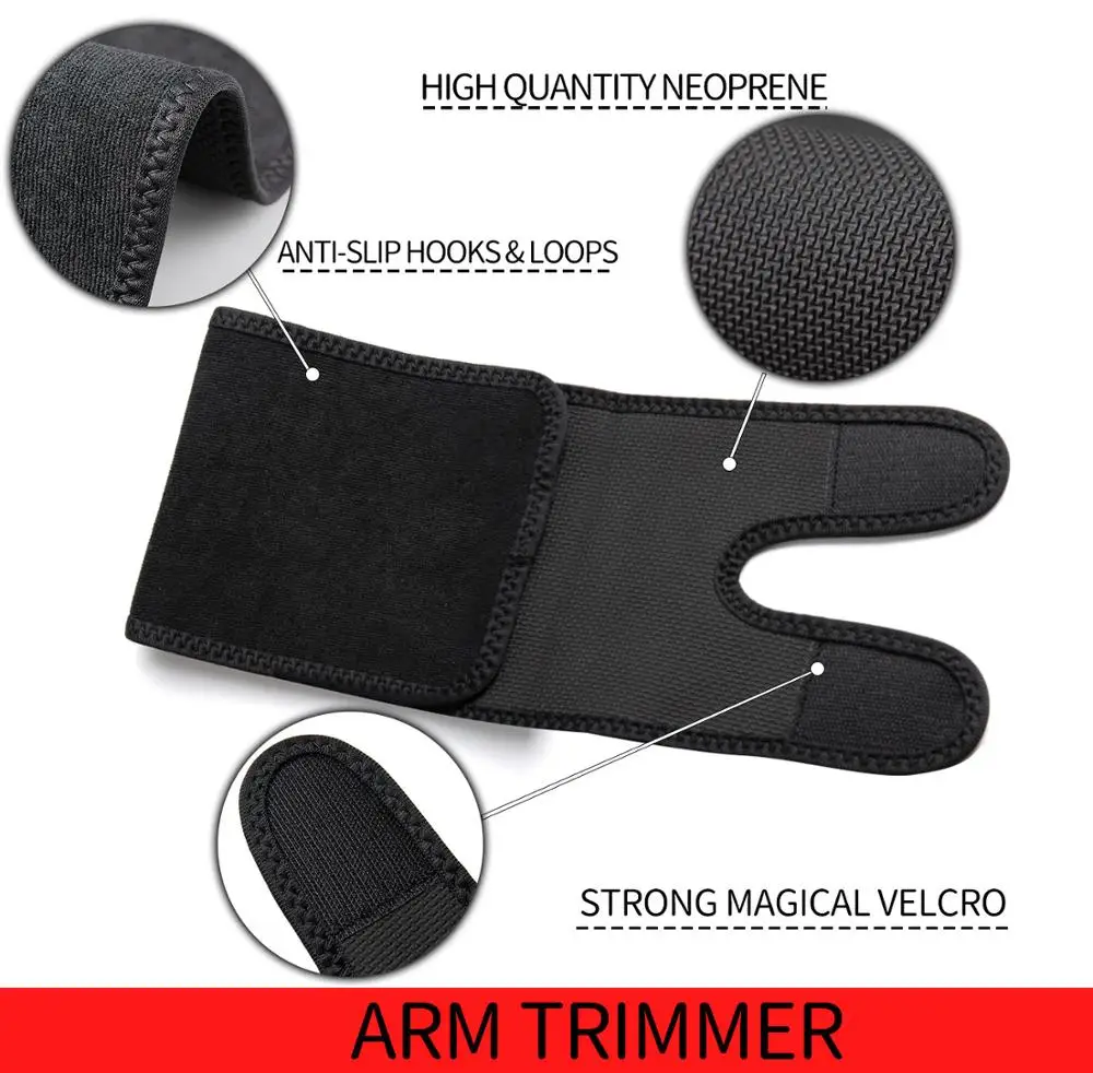 

Slimmer Anti Cellulite Arm Shapers Weight Loss Workout Body Shaper Arm Trimmers Sauna Sweat Band for Women Sauna Effect Arm