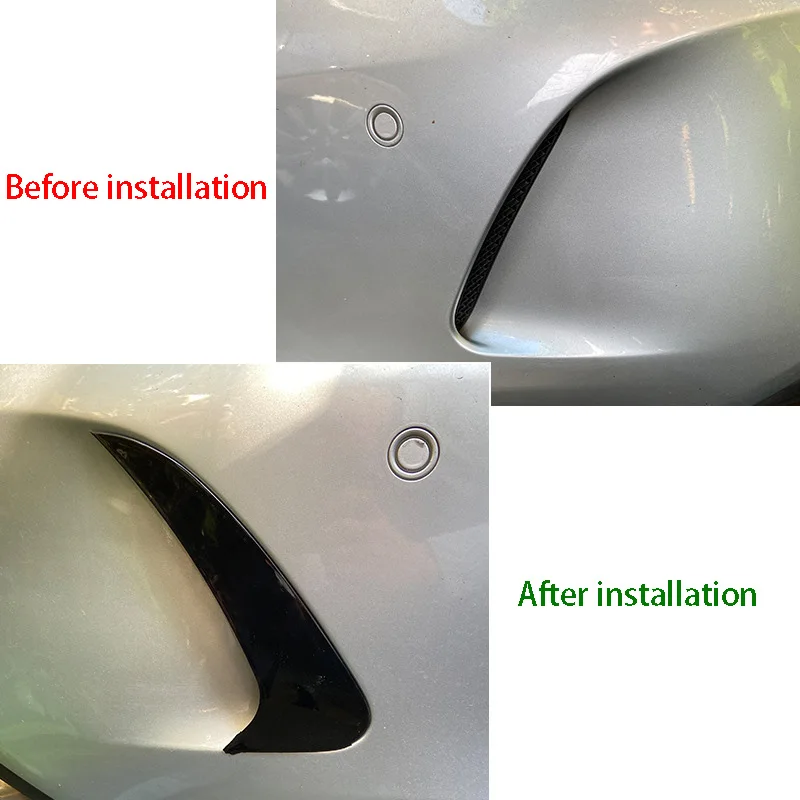 Задний бампер спойлер вентиляционное отверстие Накладка для Benz CLS W218 2014