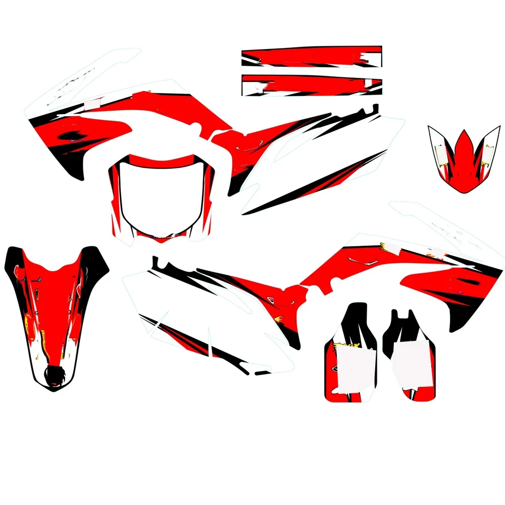 Наклейки для мотоцикла графические наклейки Honda CRF250 CRF 250 450 2010 - 2013 CRF450 2009-2012 |