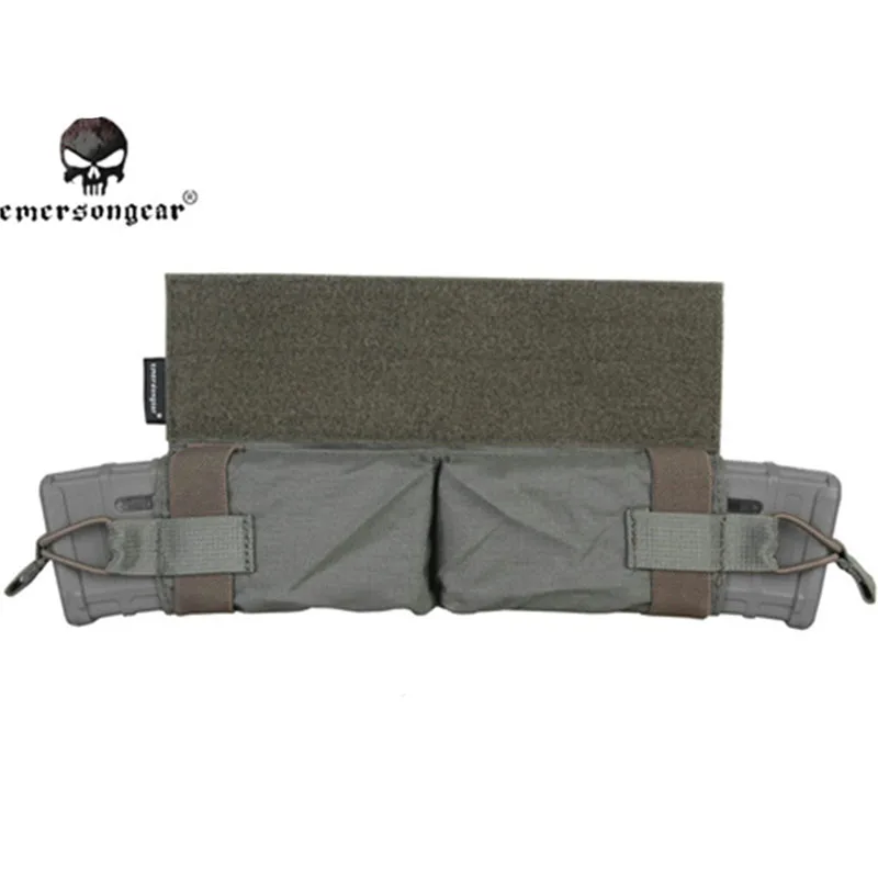 FG Emerson gear Emerson боковая подсумок M4 винтовка Молл тактический Магнитный подсумок крюк и петля боевое снаряжение - Цвет: FG