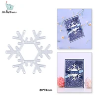 inlovearts frame metal cutting dies cut die mold snowflake decoration scrapbook paper craft knife mould blade punch stencils diy