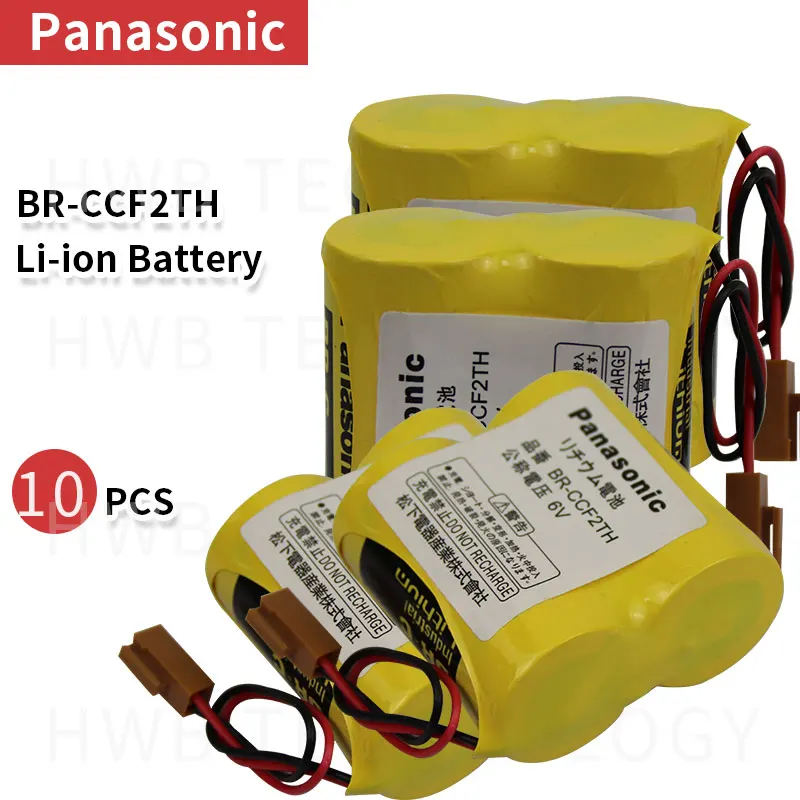 10 шт. новый фирменный аккумулятор с разъемом 2P 6 в 5000 мАч ПЛК FANUC литиевые батареи