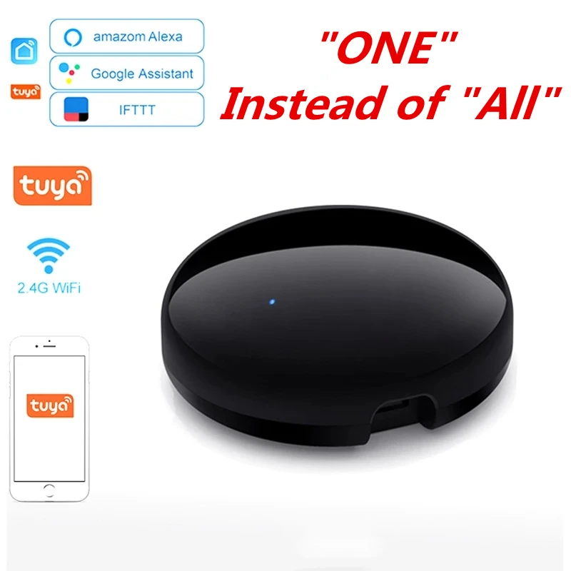 ИК Пульт ДУ Tuya Wi-Fi для кондиционера ТВ умного дома бластер Инфракрасный