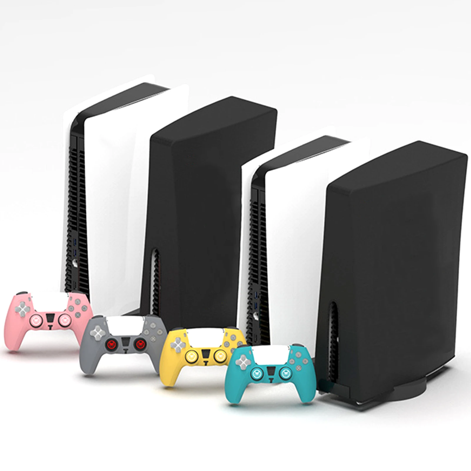 

Rondaful 2021 New Game Console Dust Cover Comfortable Soft Protector For Sony PlayStation5 PS5 Console